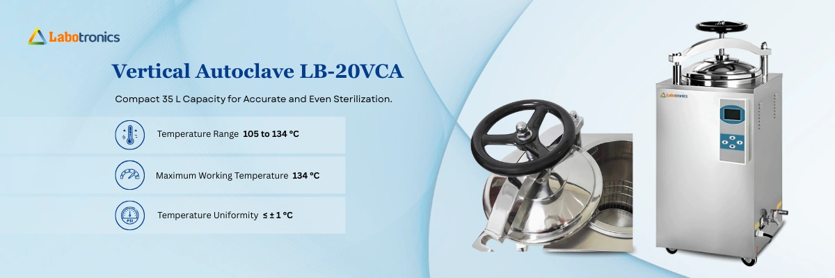 Vertical Autoclave LB-20VCA Banner