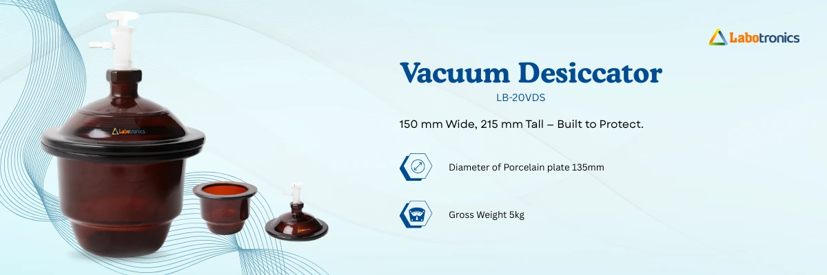 Vacuum Desiccator LB-20VDS Banner