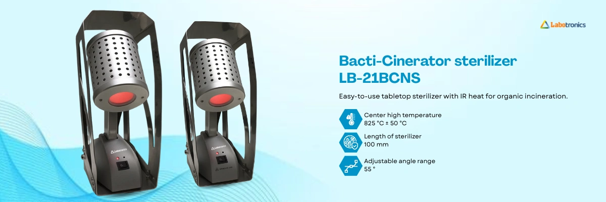 Bacti-Cinerator sterilizer LB-21BCNS