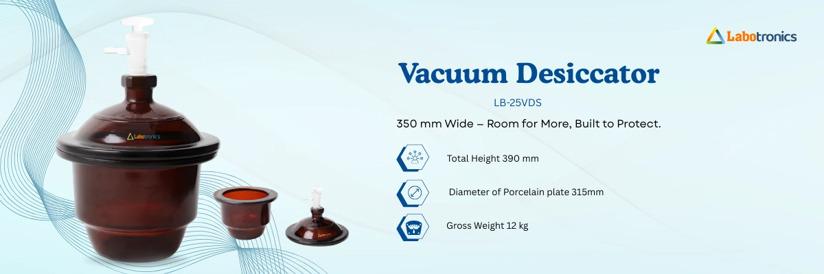 Vacuum Desiccator LB-25VDS Banner