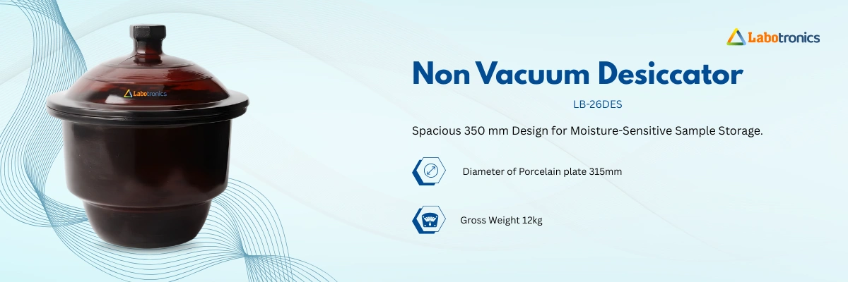 Non Vacuum Desiccator LB-26DES Banner